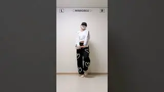 [MIRRORED] LE SSERAFIM - Blue Flame | Dance Tutorial Shorts