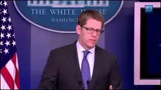 Jay Carney Gets Testy With W.H. Reporter Over Gender Gap Statistics