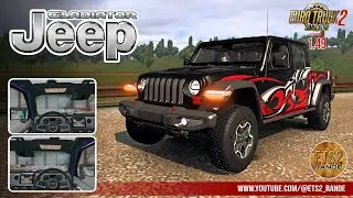 Jeep Gladiator ETS2 1.49 Car Mod LHD+RHD