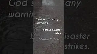 God warns us before disaster 🙏 #jesus #christian #warnings #disaster #endtimes