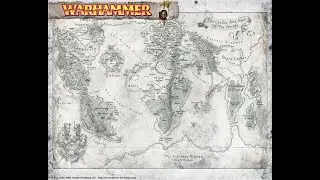 Warhammer fantasy - O mapa do mundo parte 2!