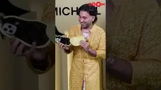 Orry FLAUNTS his new mobile cover at a Diwali bash #shorts #orry