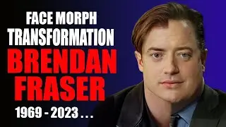 Brendan Fraser  - Transformation (Face Morph Evolution 1969 - 2023...)