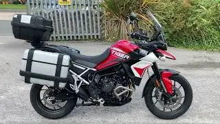 2023 TRIUMPH TIGER 900 GT ARAGON EDITION, 1326 MILES - WALKAROUND - COMPLETELY MOTORBIKES
