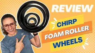 Real Review Chirp Wheel Foam Roller set of 4 & accessories