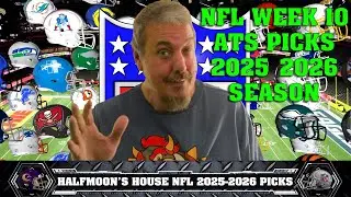 NFL Week 10 ATS Picks for the 2025-2026 Football Season
