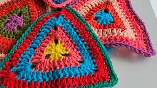 Crochet Triangle tutorial great for bunting