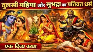 जब पतिव्रता ने यमराज को रोका – तुलसी माता की अद्भुत महिमा कथा | भक्ति जिसने मृत्यु को भी रोक दिया