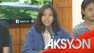 Kusang sumali sa grupong Anakbayan