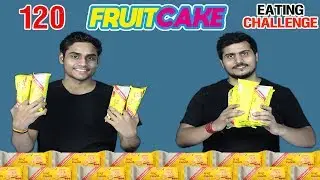 Fruit Cake Eating Competition | Modern Cake Eating Challenge | Funny Food Challenges