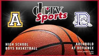 Archbold at Defiance | OHSAA Boys Basketball | Defiance Community TV Sports