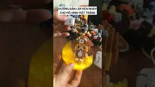 Hướng dẫn lắp đ&egrave;n nh&aacute;y cho m&ocirc; h&igrave;nh 12 cung ho&agrave;ng đạo ph&aacute;t s&aacute;ng #huongdan #laprap #bearbrick