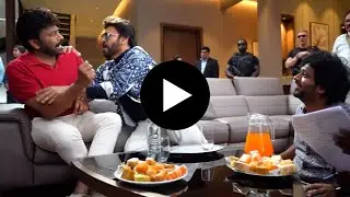 MEGA VICTORY ✌️🤣 - Chiranjeevi & Venkatesh FUN in #ManaShankaravaraprasadGaru Sets | Nakshatra Daily