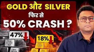 50% more crash coming in gold and silver | What are the gold & silver price predictions?