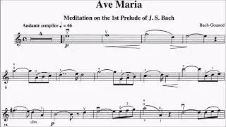 Trinity TCL Violin 2020-2023 Grade 5 No.3 Bach Gounod arr. Barber Ave Maria Sheet Music