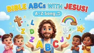 Bible ABCs With Jesus! | Christian ABC Song for Kids ✝️🎶