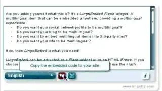 The multilingual challenge
