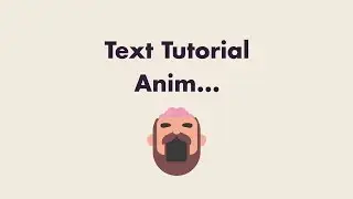 After Effects Quick Tutorial - Animate Text