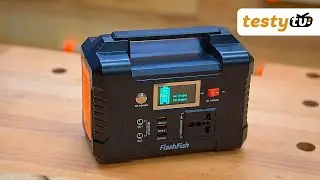 Chiny: Przenośna stacje zasilania FlashFish E200 - 200W 1xAC220V