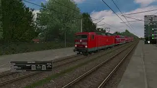 Open Rails -  Frankfurt - Cottbus Pro Train 33 BR143 MSTS