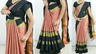 Perfect Saree Pleats Every Time | Easiest Drape Trick for Beginners -Friendly Sari Wearing Tutorial