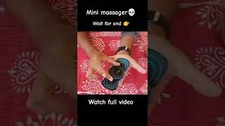 Mini massager review #short #shortvideo #minimassager #tech #review