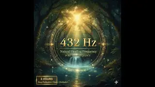 ⒽⓏ432 Hz PURE TONE FRQUENCY  Deep Healing Full Body Regeneration 3 Hours | Limpieza Energ&iacute;a Negativa