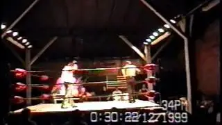 ACW 1999 06 12 Midevil has a surprise for Damon Taz
