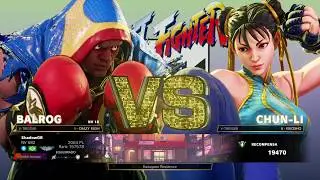 SFV AE - STREET FIGHTER ALPHA (Arcade Mode) - Balrog Gameplay
