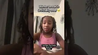 Зимние каникулы официально закончились🥹 #fypシ #TheCassieShowAndFamily #TheCassieShow #winterbreak...