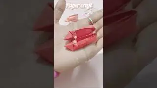 how to make paper shoes👠✨#paper craft 🌺#craft ideas #handmade 🌼 #YouTubers #YouTube #YouTube channel