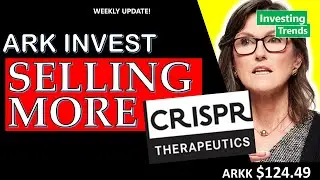 БОЛЬШЕ ПРОДАЖ акций CRSP против БОЛЬШОЙ ПОКУПКИ акций Teladoc Health (акции TDOC) [Cathie Wood Ark Invest]