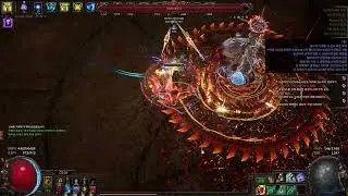 POE +9 Unleash, Blade Blast of Unloading Boss