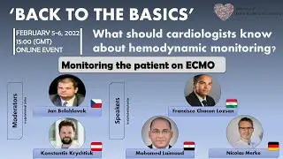 Hemodynamic monitoring of patients on VA ECMO - Dr. Francisco Chacon Lozsan, MD (HU)