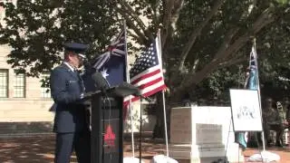 Silver Star Presentation for Flying Officer Mobsby