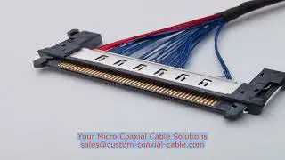 I-PEX 2764-601 microcoax MOQ policy 46 awg micro coax cable IATF 16949 automotive Wire and Cable Ass