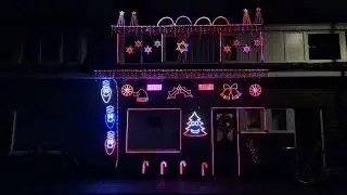 The Miser Brothers - Snow Miser (Christmas Light Show 2023)