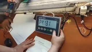 That was the communication of the mettler toledo scale to the computer..
