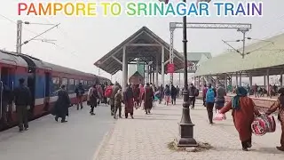 Usbrl Pampore To Srinagar Train | usbrl project update
