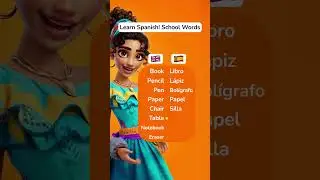 🎶 Spanish Classroom Objects Song | Beginner Vocabulary 📚 #learnspanish