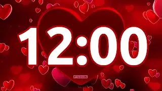 12 Minute Timer | Happy Valentine's Day ❤️