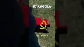 Largest Countries In *AFRICA* 🤯😱 #shorts