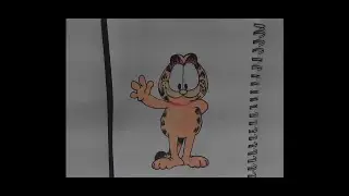 How to draw Garfield (he's just a silly little guy) (gone correctly) (clickbait)