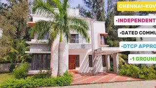 🆔 1388🌴1 GRND independent Villa for Sale Chennai ECR⛱️Kovalam Resort⛱️Dtcp Approved🌴Mr.Ashi