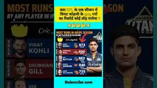 Anyone can break Virat Kohli's 973 runs in an IPL season ? #cricket #shorts #viral