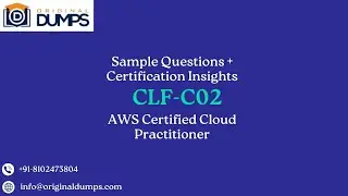 CLF-C02 | AWS Cloud Practitioner &ndash; Sample Questions & Answers Explained