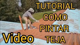 tutorial como pintar teja