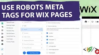 How to Use Robots Meta Tag for Wix Website
