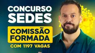 Concurso SEDES DF 2026 - COMISS&Atilde;O FORMADA com 1197 vagas - Qual cargo escolher?