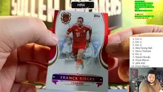 2025 Topps FC Bayern M&uuml;nchen 125th Anniversary Soccer 1 Box/Case, High Roller SERIAL # Break #HR4